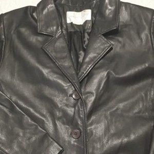 Margaret Godfrey leather coat 12